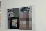 Poster Wanita Tanpa Busana Ditempel di Mal Gresik