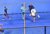 Aksi Pria Pukul Lawan Padel Pakai Raket Diselidiki Polisi