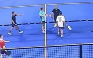 Aksi Pria Pukul Lawan Padel Pakai Raket Diselidiki Polisi